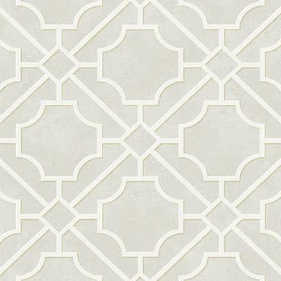 Acquire CT40500 The Avenues Neutrals Tile by Seabrook Wallpaper