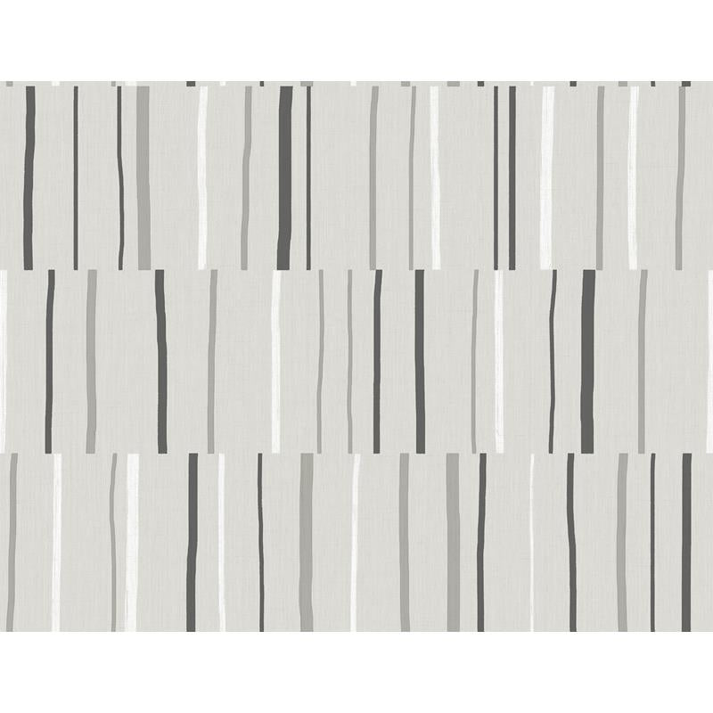 Sample LW51200 Living with Art, Block Lines Warm Stone Seabrook Wallpaper