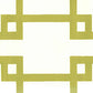 Sample 300404OWP Brighton, Pistachio On Off White by Quadrille Wallpaper