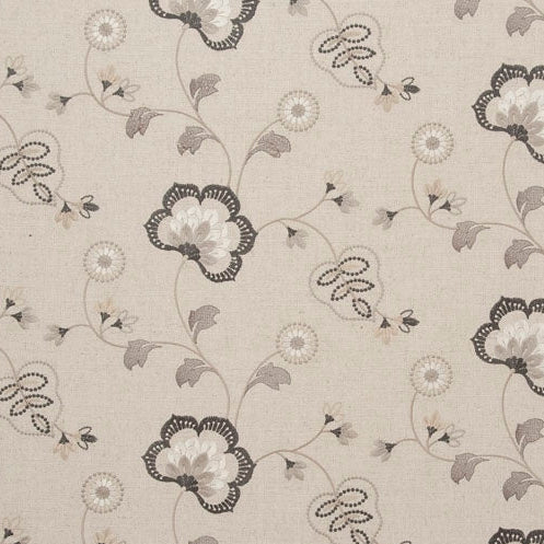 Shop F0735-3 Chatsworth Charcoal by Clarke and Clarke Fabric