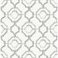 Sample 4081-26315 Happy, Gallina Charcoal Trellis by A-Street Prints Wallpaper