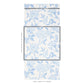 Buy 5004385 Whitney Floral Blue Schumacher Wallcovering Wallpaper