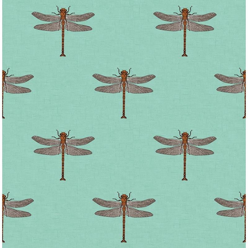 Find TA20304 Tortuga Black Dragonfly by Seabrook Wallpaper