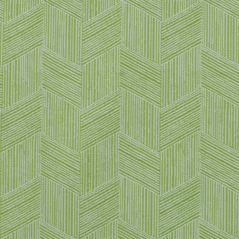 Find F4141 Kiwi Green Geometric Greenhouse Fabric