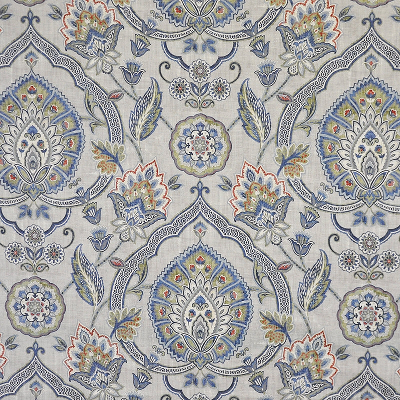 RK4121 | Royal Botanic Platinum by Maxwell Fabric