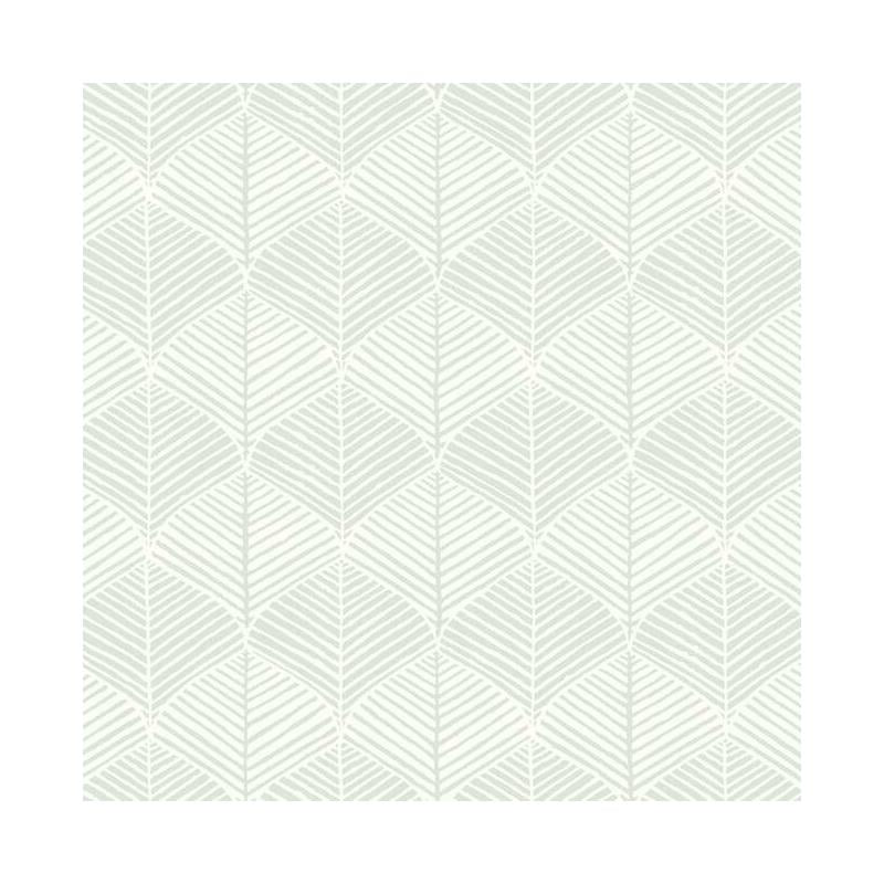 Sample SS2565 Silhouettes, Palm Thatch White York Wallpaper