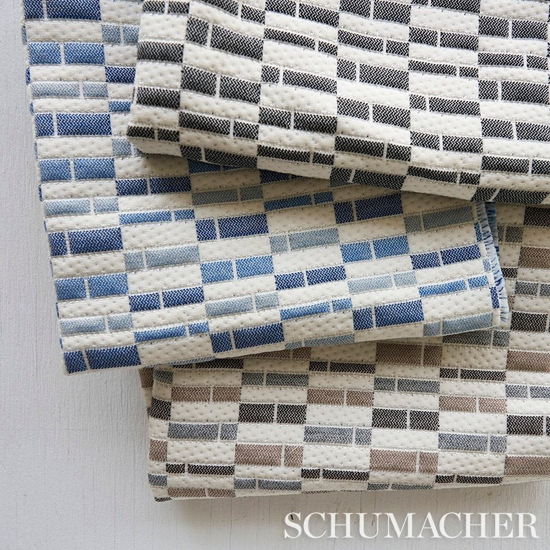 Save 79160 Ashcroft Indooroutdoor Blue Schumacher Fabric