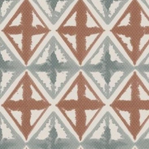WTP4022.WT.0 Diamond Block Coral Grey Geometric Winfield Thybony Wallpaper