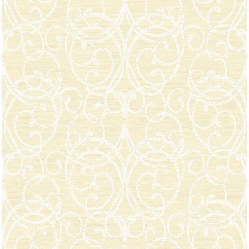 Acquire MT81105 Montage Brown Scroll by Seabrook Wallpaper