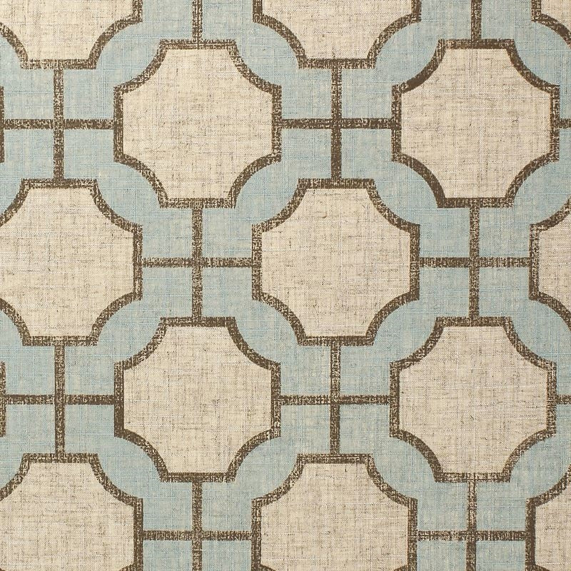 Purchase 5191 Imperial Gates Dove and Taupe on Linen Phillip Jeffries Wallpaper