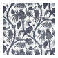 Sample 16575-005 Balinese Peacock, Indigo by Scalamandre Fabric (SC 000516575)