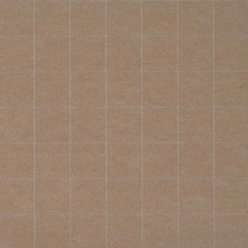 Purchase 2149 Vinyl Savile Suiting Plaid White on Tan Phillip Jeffries Wallpaper