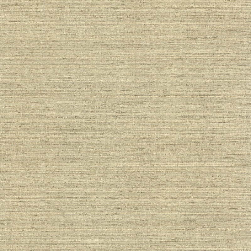 Sample 2807-6515 Warner Grasscloth Resource, Madison Beige Faux Grasscloth Wallpaper by Warner