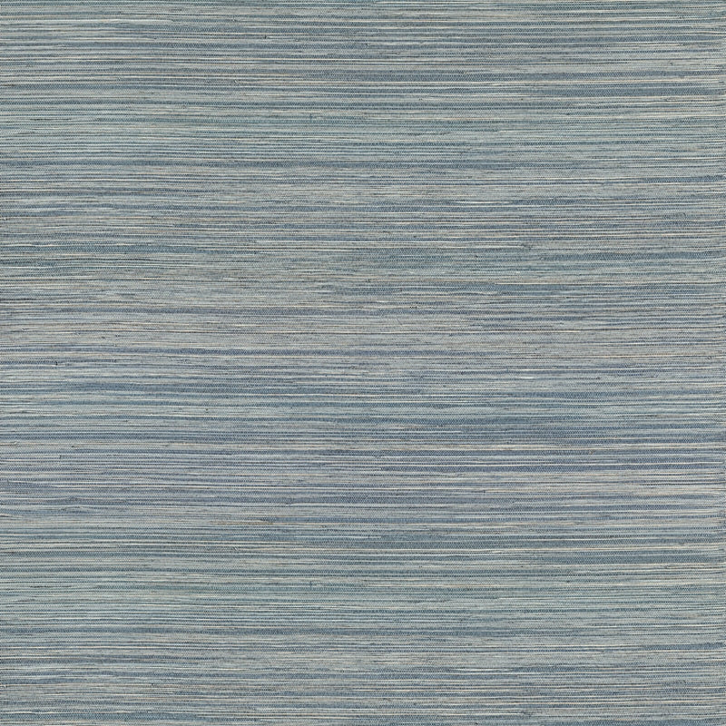 Sample 2829-82040 Fibers,  Pattaya Blue Grasscloth Wallpaper by A Street Prints
