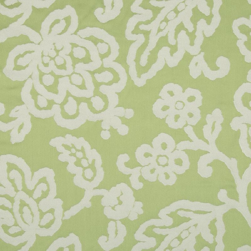 Sample Happy Beauty Spring Grass Robert Allen Fabric.