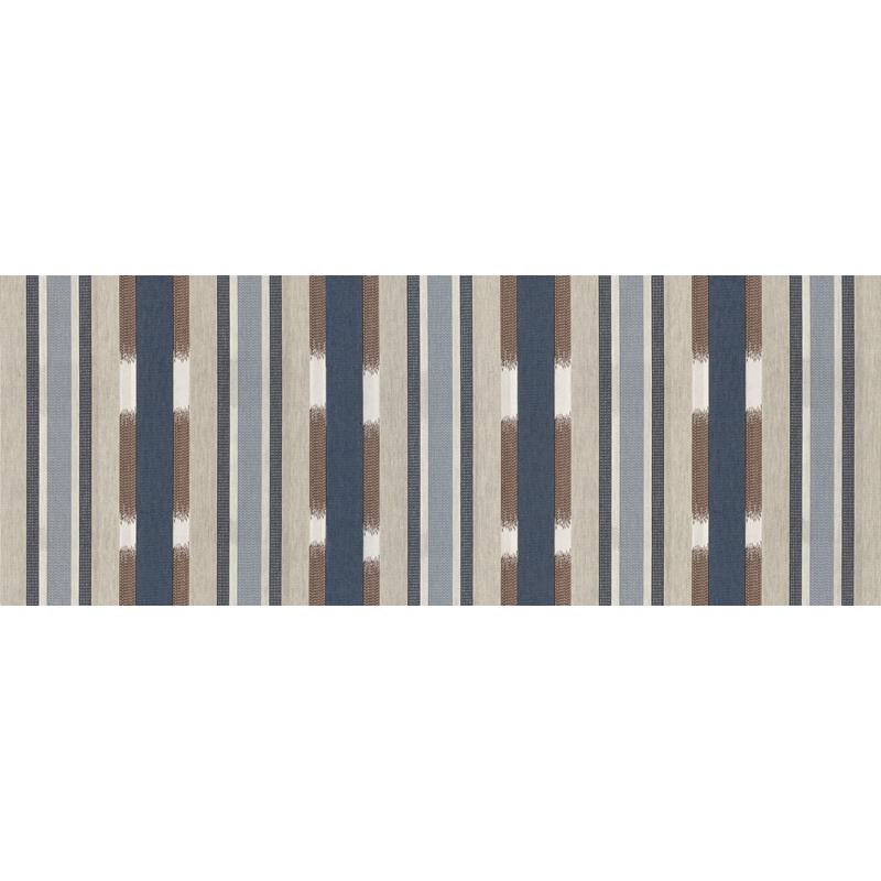 519095 | Kanta Stripe Rr | Slate - Robert Allen Home Fabric