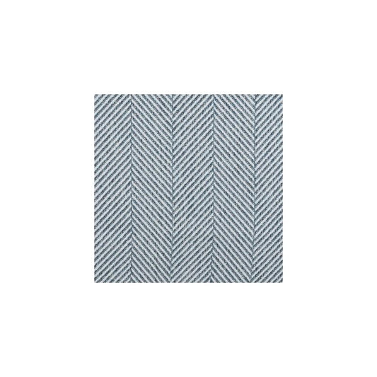 Acquire F3574 Waves Blue Chevron Greenhouse Fabric