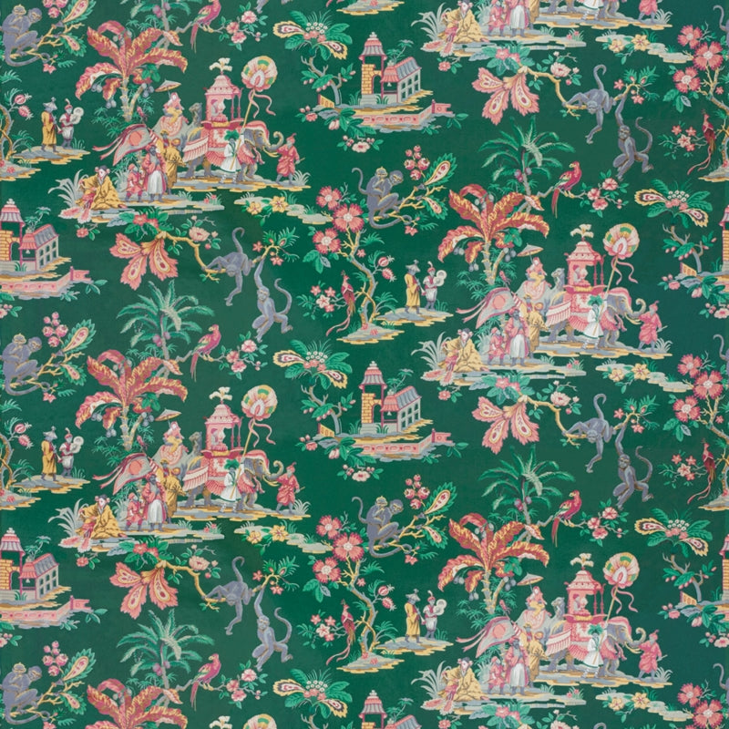 Sample 7353-19 Rajahstan Vintage Bassett Mcnab By Bassett Mcnab Fabric