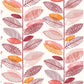 Sample 2904-25684 Fresh Start Kitchen and Bath, Nyssa Coral Leaves Wallpaper by Brewster