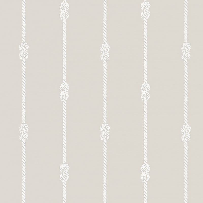 Sample 8859 Knot Stripe, Sand By Borastapeter Wallpaper
