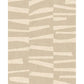 Sample EJ318020 Twist, Ode Beige Staggered Stripes by Eijffinger
