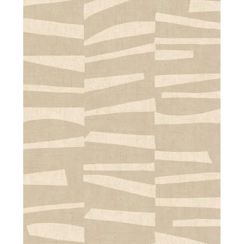 Sample EJ318020 Twist, Ode Beige Staggered Stripes by Eijffinger