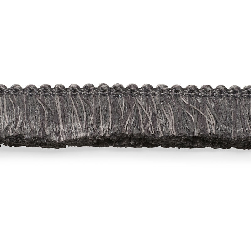 74949 | Meyer Brush Fringe, Charcoal - Schumacher Fabric
