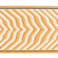 Sample 79700 Arcure Ripple Tape, Mustard By Schumacher Trim