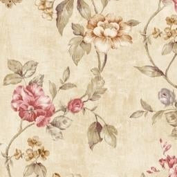 Buy SE51709 Elysium Reds Floral by Seabrook Wallpaper