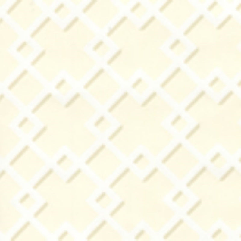 Sample 302790W Todd, Cream on Almost White by Quadrille Wallpaper