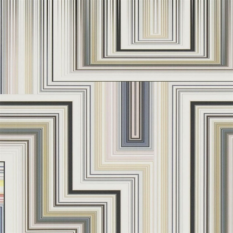 Purchase PCL013/01 Abstract Malachite Multicolore by Designer Guild Wallpaper