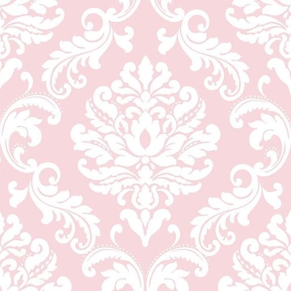 Acquire NU1397 Pink Ariel Peel And Stick Wallpaper by NuWallpaper