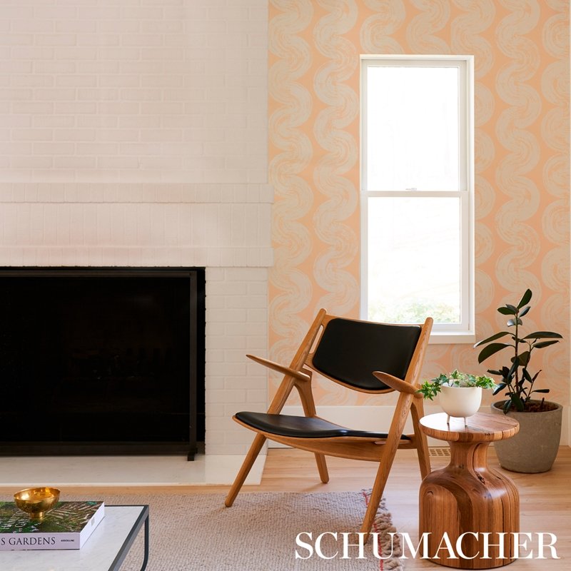 Looking for 5013673 1975 Light Peach Schumacher Wallcovering Wallpaper