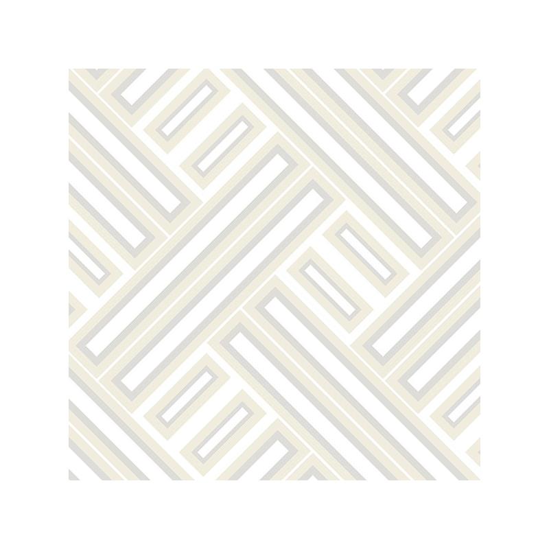Sample GX37604 Geometrix, Neutral Rectangles Wallpaper by Norwall