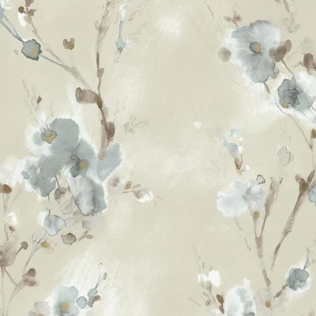 Looking CP1203 Breathless color Brown Botanical by Candice Olson Wallpaper