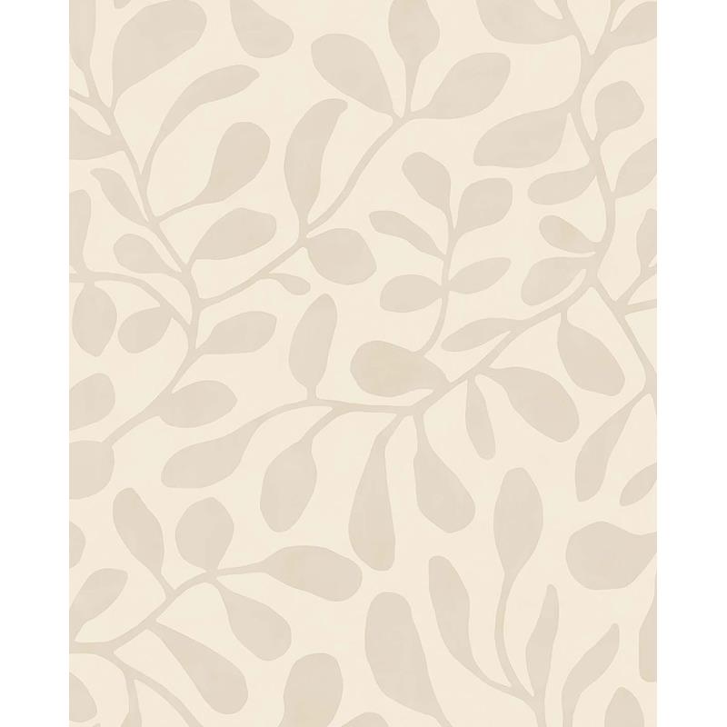 Sample EJ318030 Twist, Fiona Eggshell Leafy Vines by Eijffinger