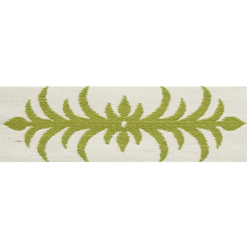 75442 | Acanthus Tape, Moss - Schumacher Fabric