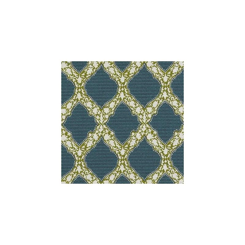 Du15767-601 | Aqua/Green - Duralee Fabric