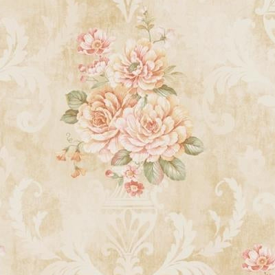 Shop CO80905 Connoisseur Yellows Floral by Seabrook Wallpaper