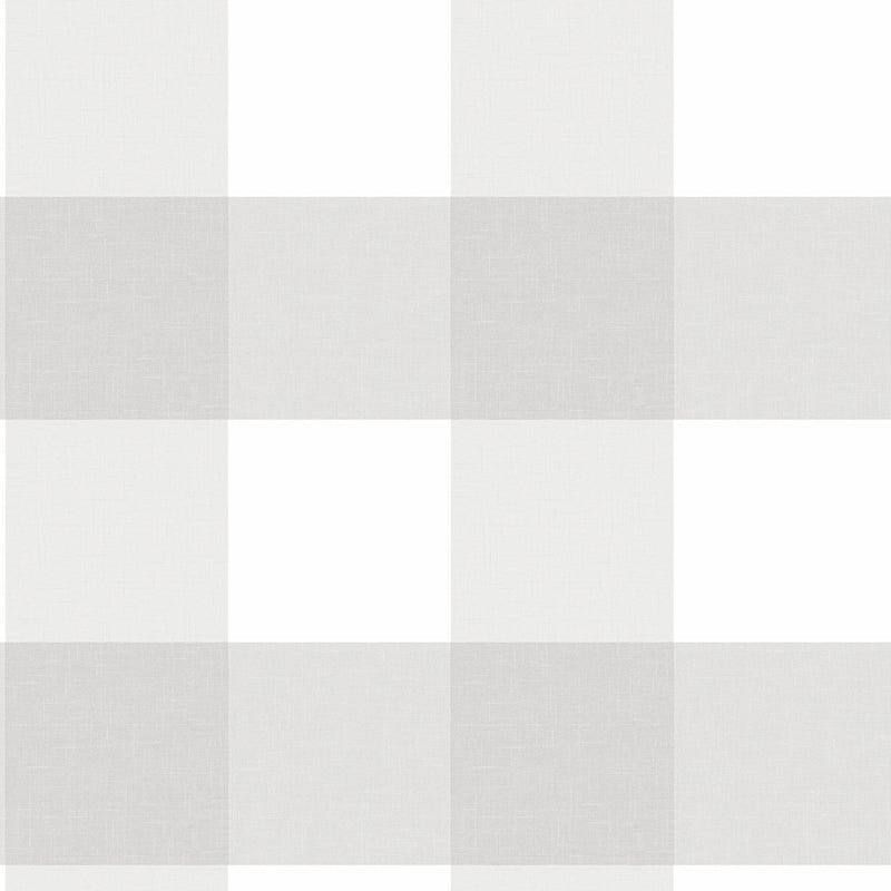 Sample NUS2691 Farmhouse Plaid, Geometric Peel and Stick Wallpaper