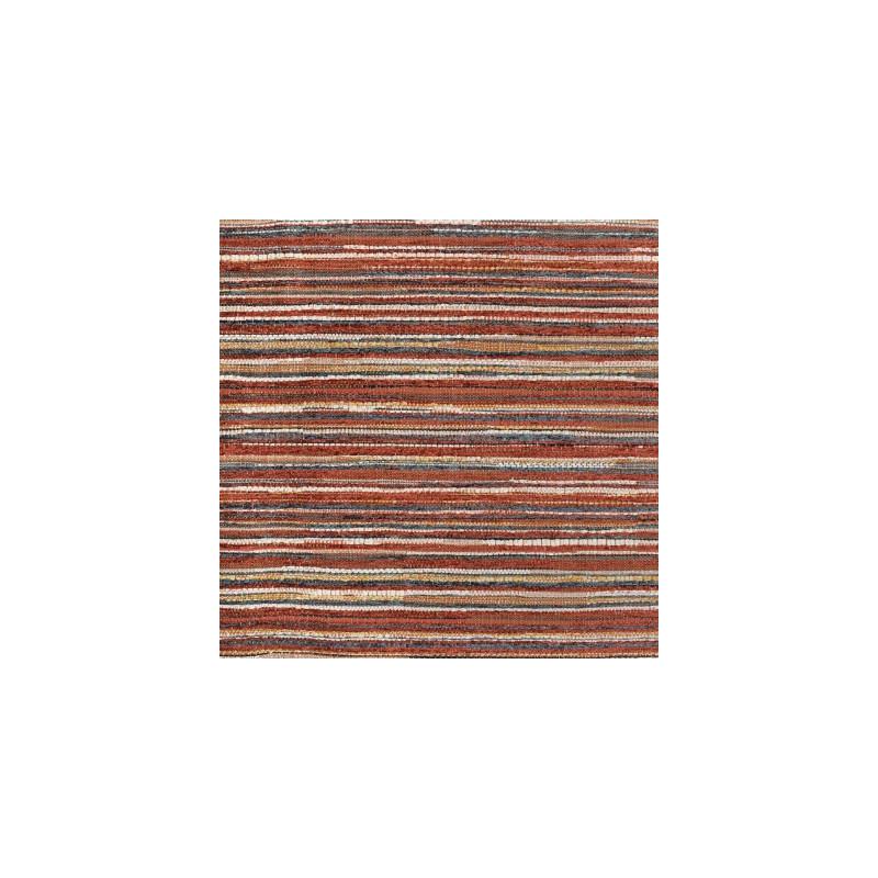 Looking F3305 Cinnamon Red Stripe Greenhouse Fabric