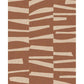 Sample EJ318026 Twist, Ode Rust Staggered Stripes by Eijffinger