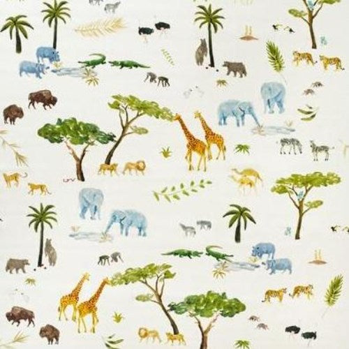 View AM100378.630 Noah Outdoor Multi Animal Insects Kravet Couture Fabric