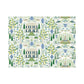 Sample RI5109 Rifle Paper Co. Camont Blue York Wallpaper