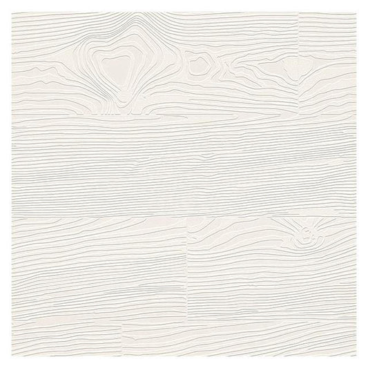 Save 4000-93994 PaintWorks Wade White Planks Paintable White Brewster Wallpaper