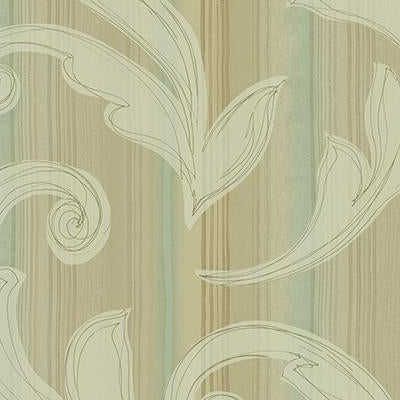 Purchase CB23103 Brumel Green Acanthus Leaves by Carl Robinson Wallpaper