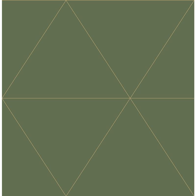 Sample 2973-91010 Daylight, Twilight Moss Geometric by A-Street Prints Wallpaper