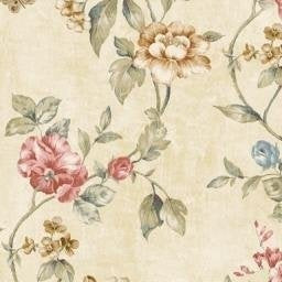 View SE51702 Elysium Reds Floral by Seabrook Wallpaper