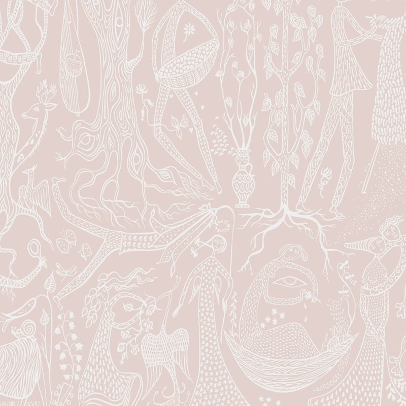 Order 1764 Poeme Damour Blush by Borastapeter Wallcovering