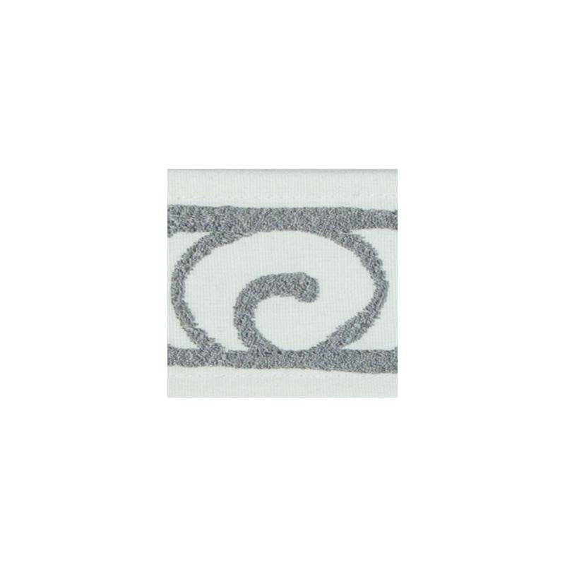 T30803.1101.0 | Wave Curl, Silver White - Kravet Basics Fabric